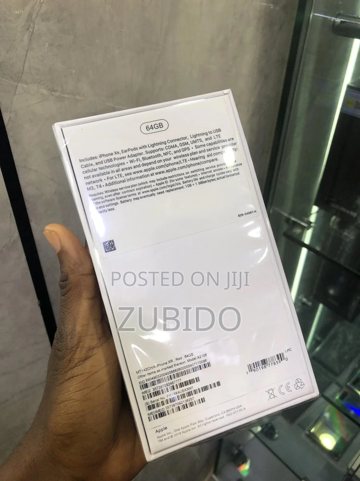 New Apple iPhone XR 64 GB Red