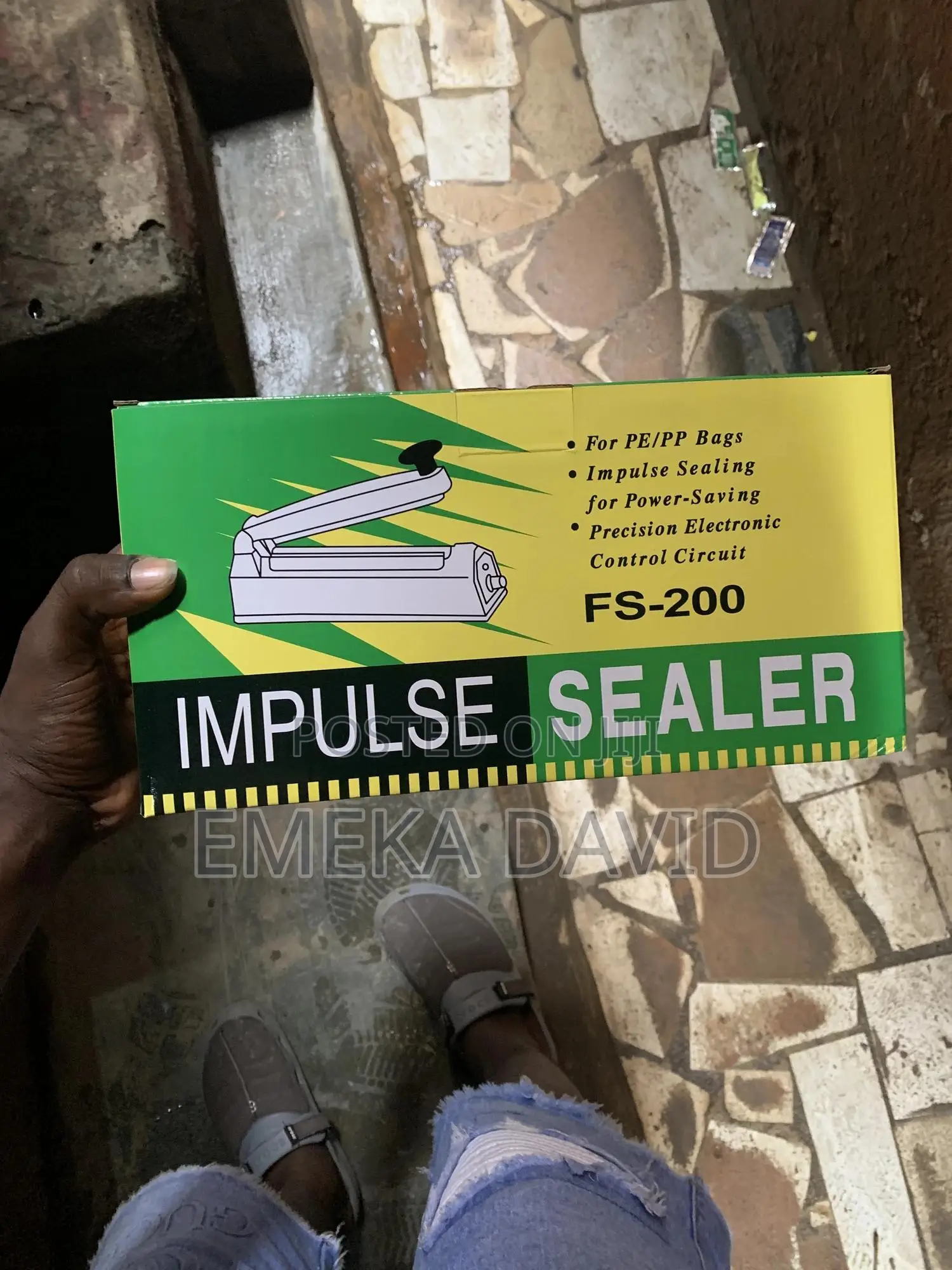 Impulse Sealing Machine Small One Plastic Type