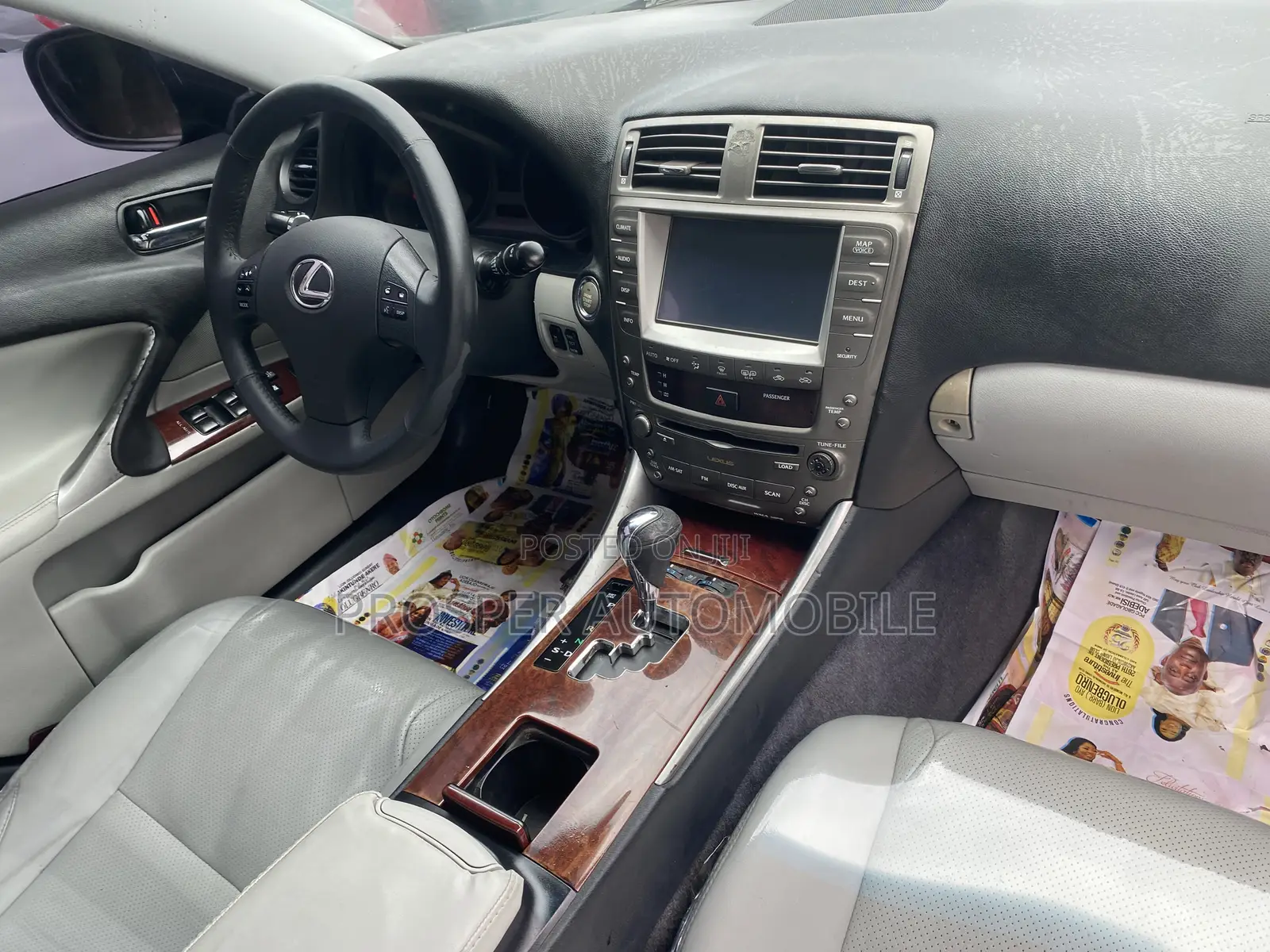 Lexus IS 250 2008 Blue