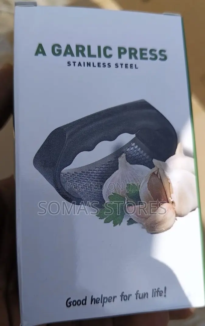Stainless Garlic Press