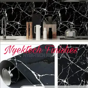 Peel and Stick Marble Wallpaper Sticker for Walls Cabinets.