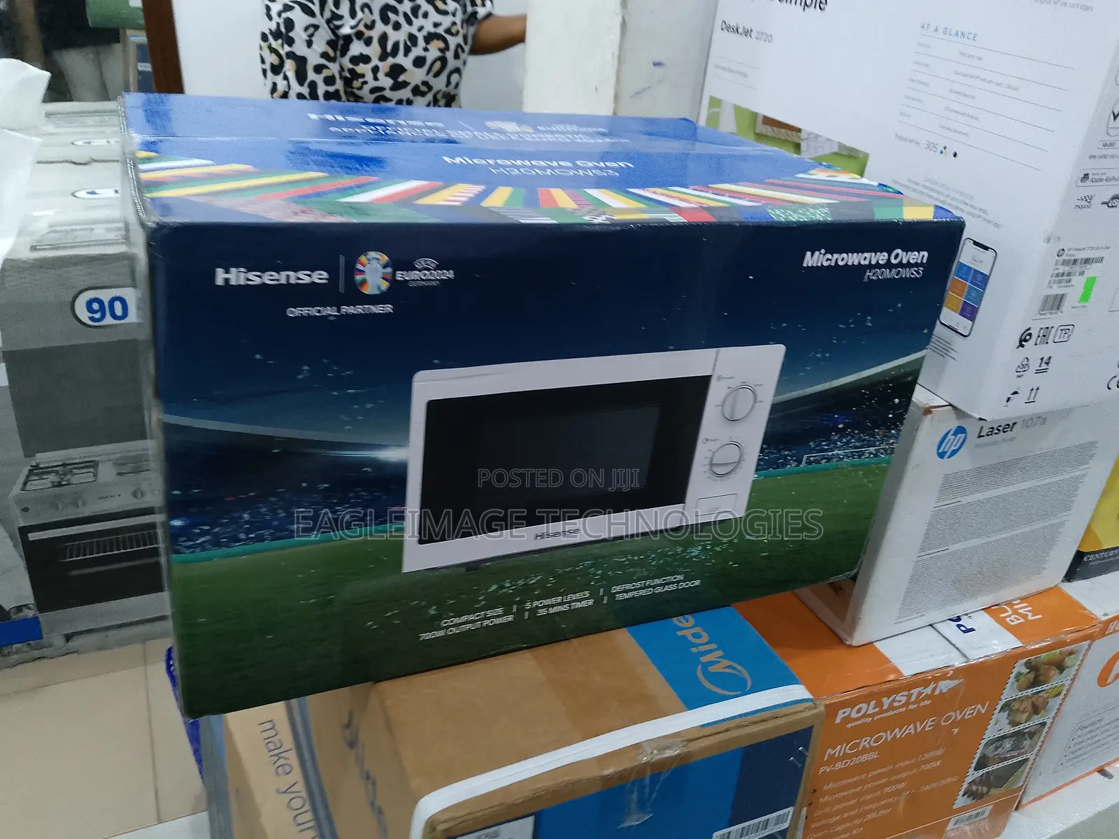 New in Hisense Microwave Oven 20L H20mows