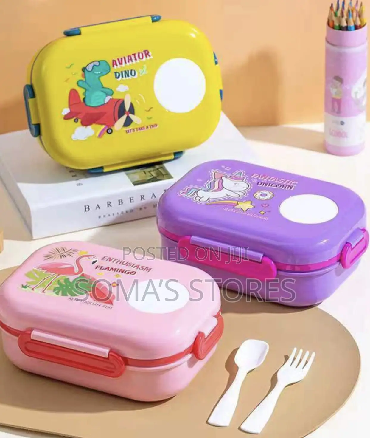 Lunch Plate With Cutleries