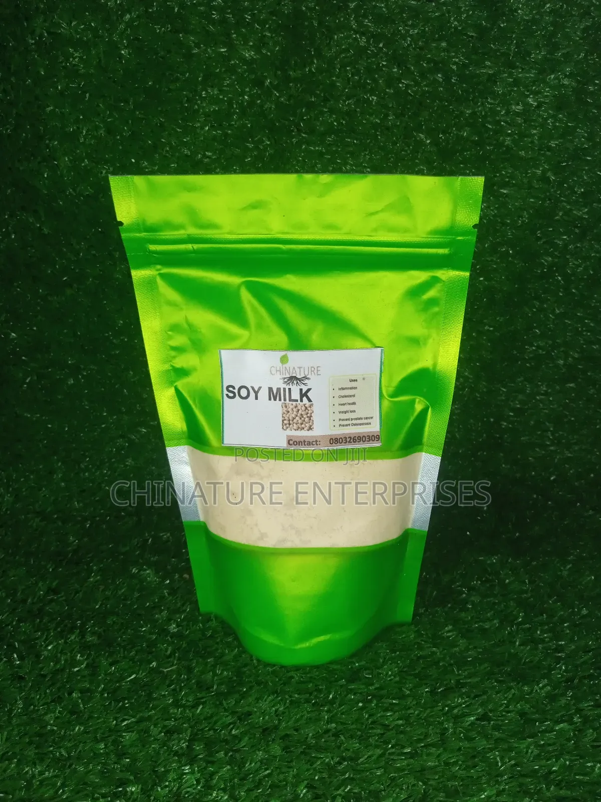 Raw Soya Milk Powder (100gm,)