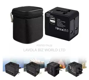 Travel Adapter With Bag