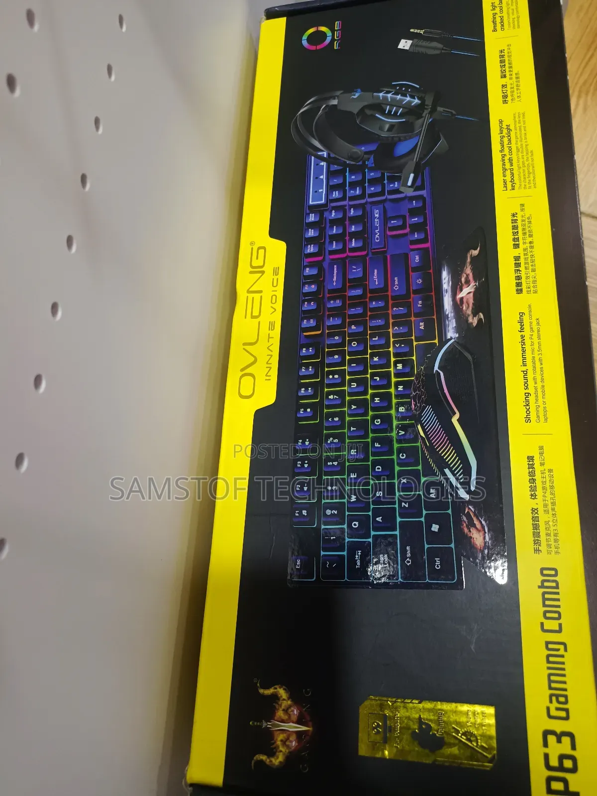 Jp 63 Gaming Combo Keyboards With Gadgets