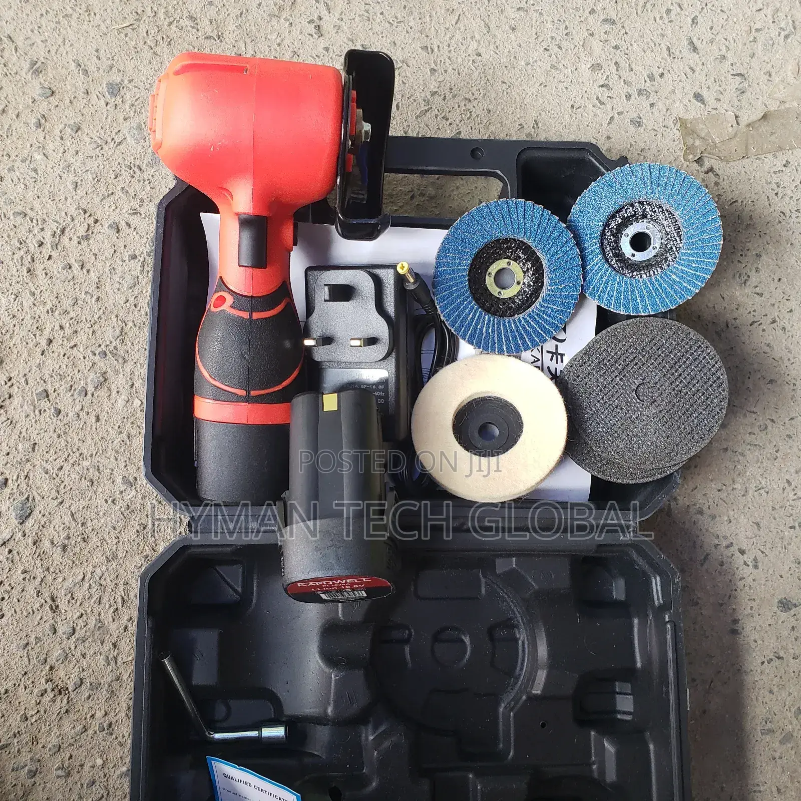 16.8v Mini Brushless Angle Grinder