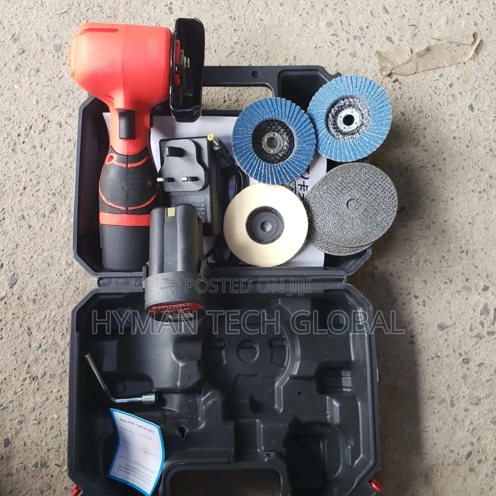 16.8v Mini Brushless Angle Grinder