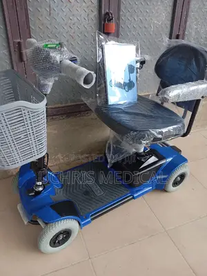New Design Blue Gogo Scrotter Motorized Wheelchair