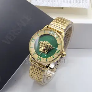 Original Versace Silver and Gold Selection Chain Watch