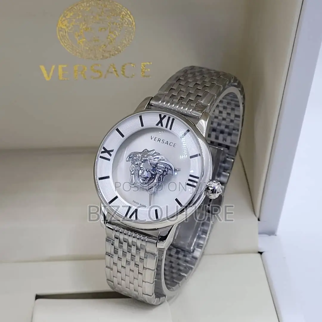 Original Versace Silver and Gold Selection Chain Watch
