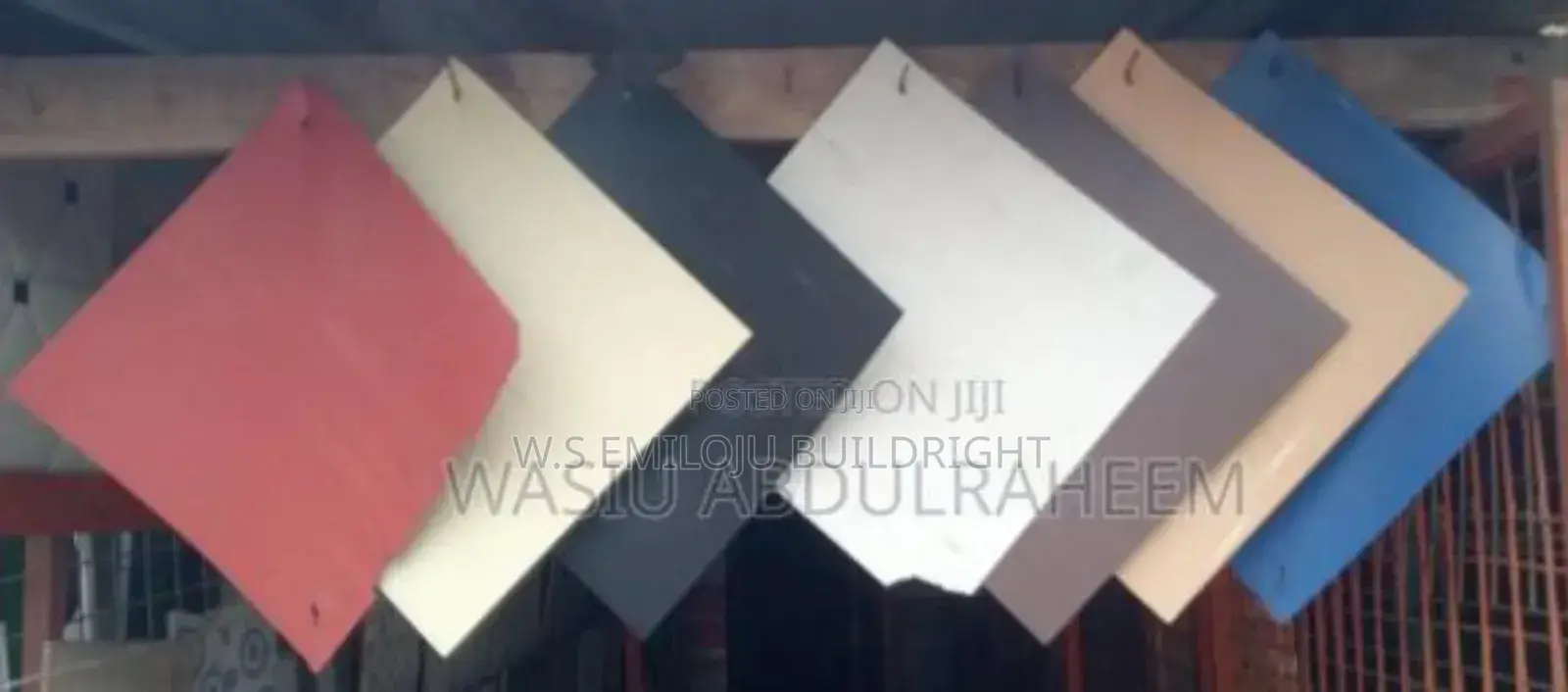 30/30 Square Rubber Tiles Available in Plain and Pattern