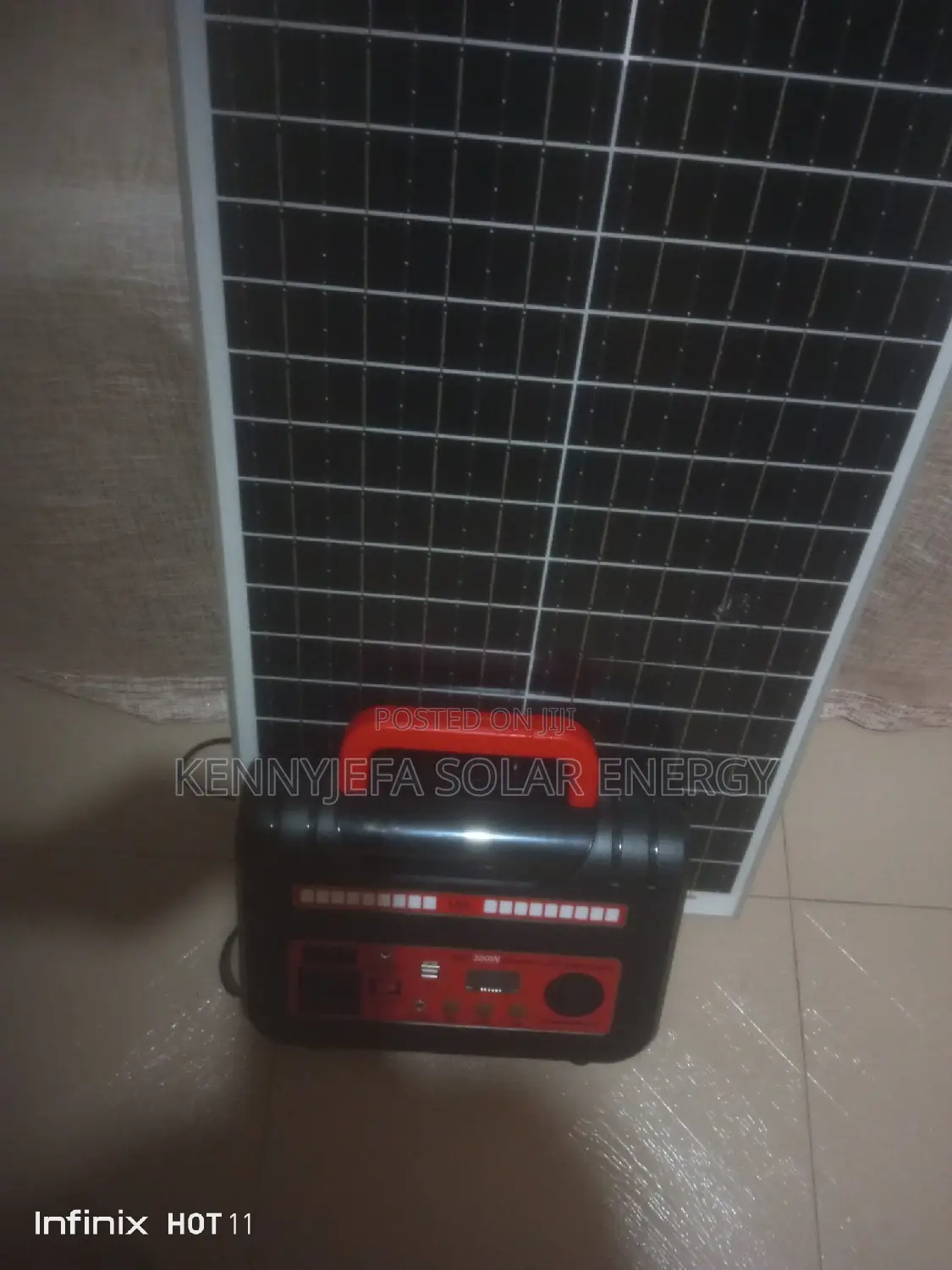 300watt Solar Generator 40ampsn