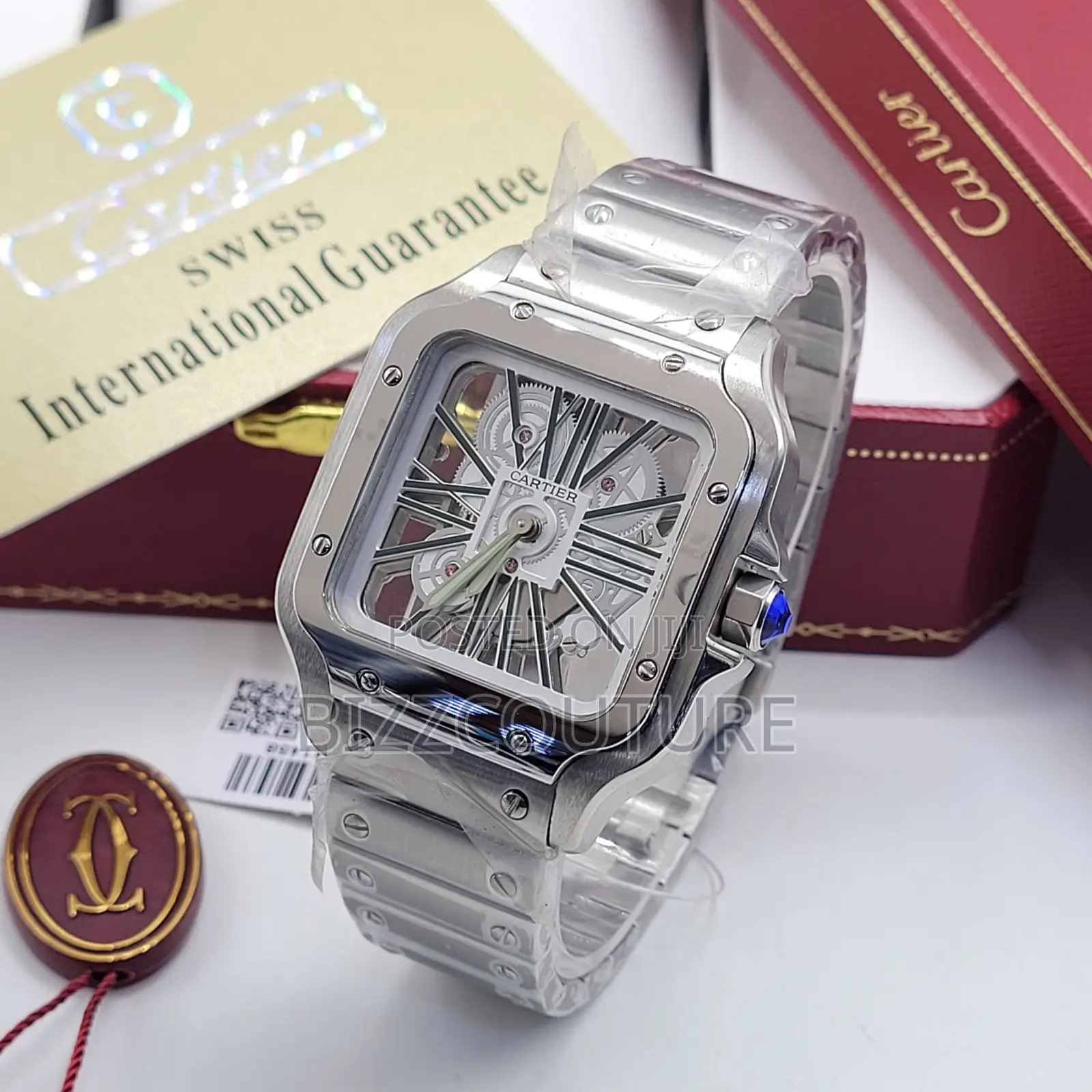 Original Cartier Mechanical Silver Chain Watch Is Available