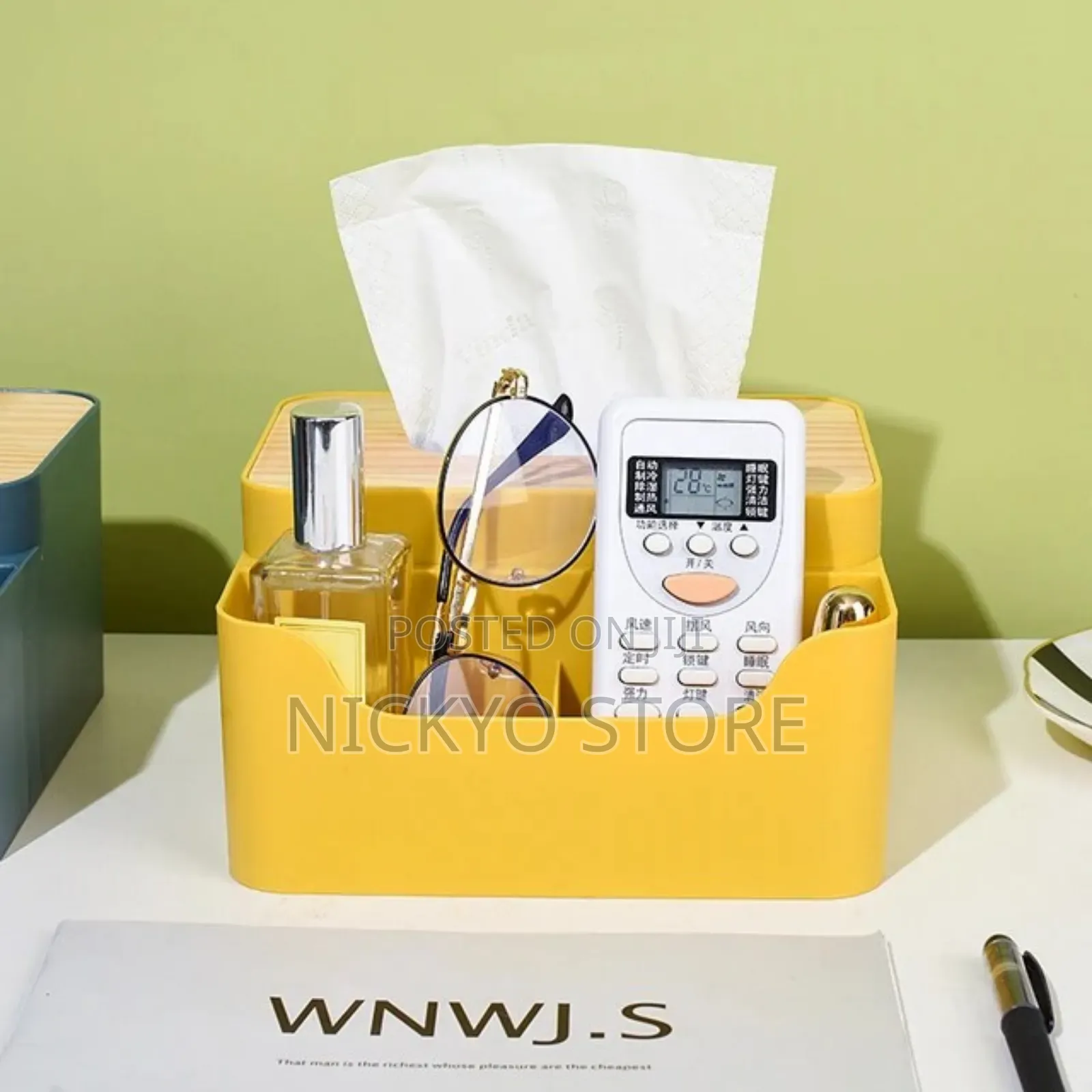 Decorative Wooden Tissue Box