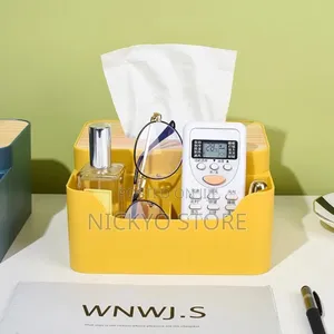 Decorative Wooden Tissue Box