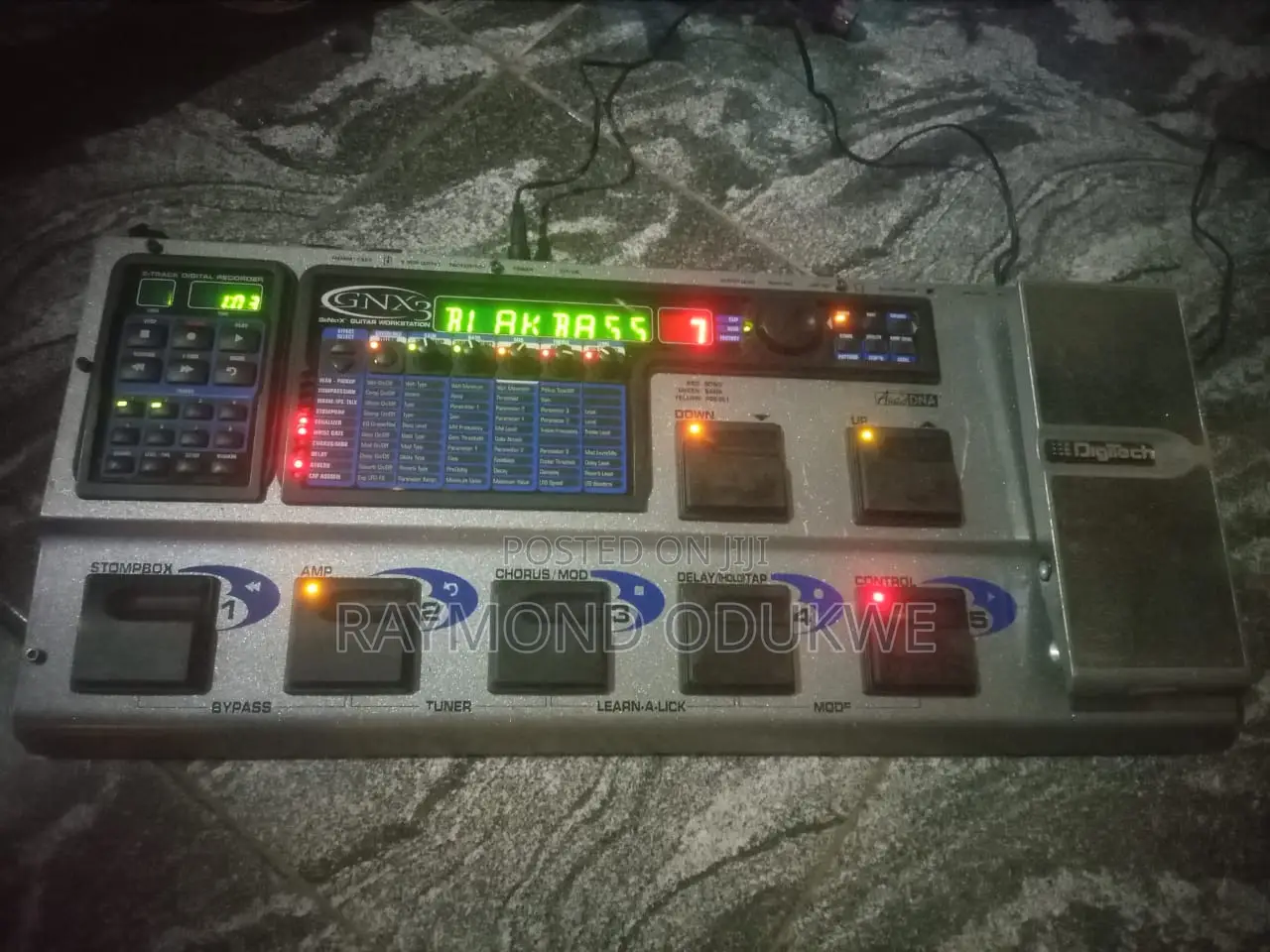 Digitec GNX-3 Multi Guitar Effect Expression Pedal