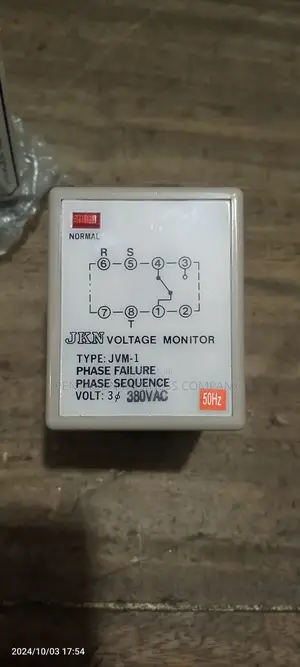 Original JKN-JVM -1 380volts Phase Failure