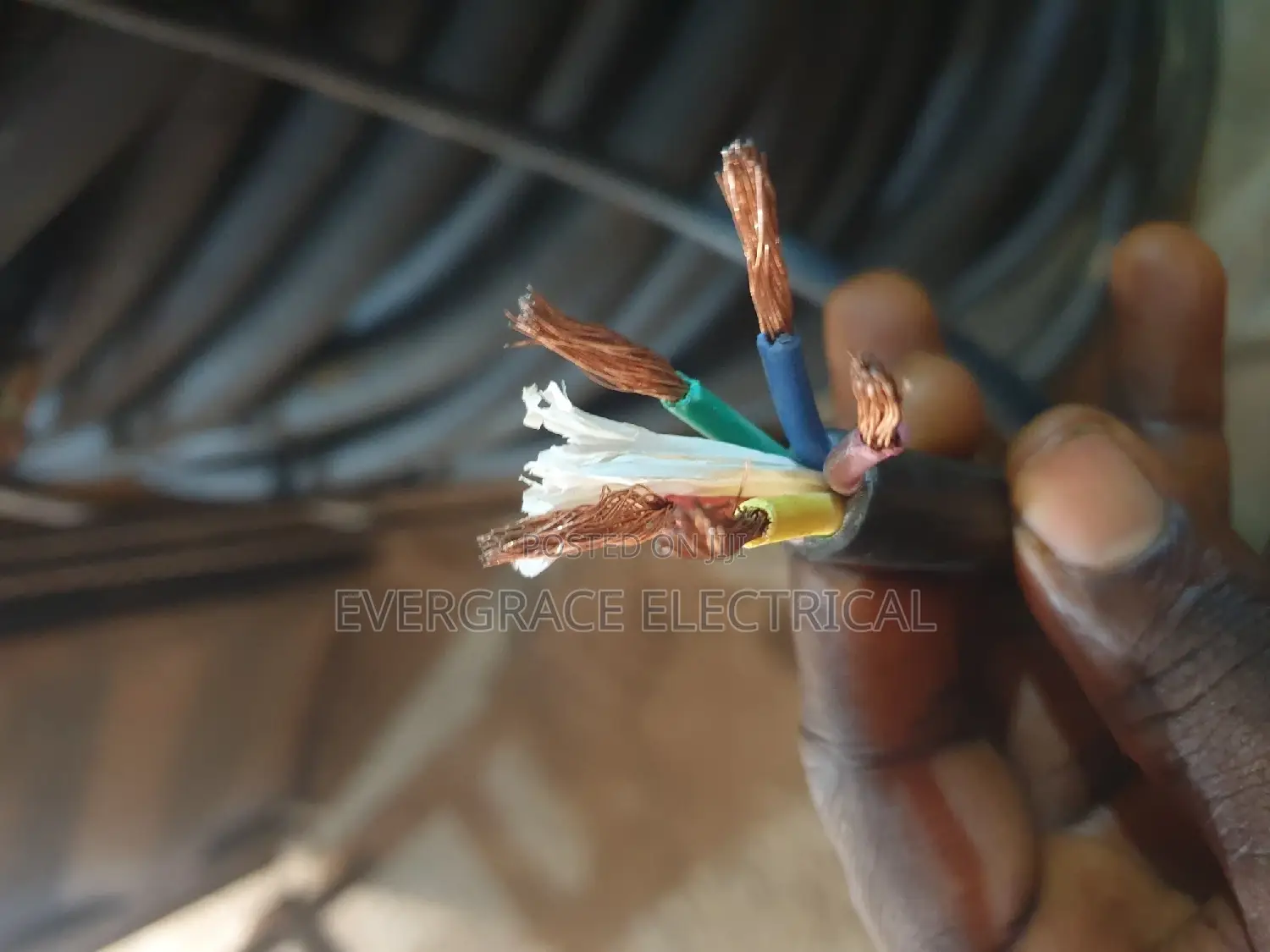 2.5mm 5core Flexible Cable Pure Copper