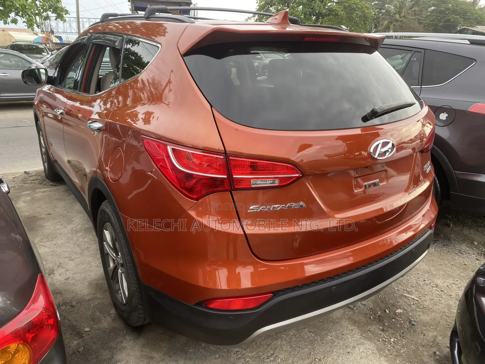 Hyundai Santa Fe 2014 Orange