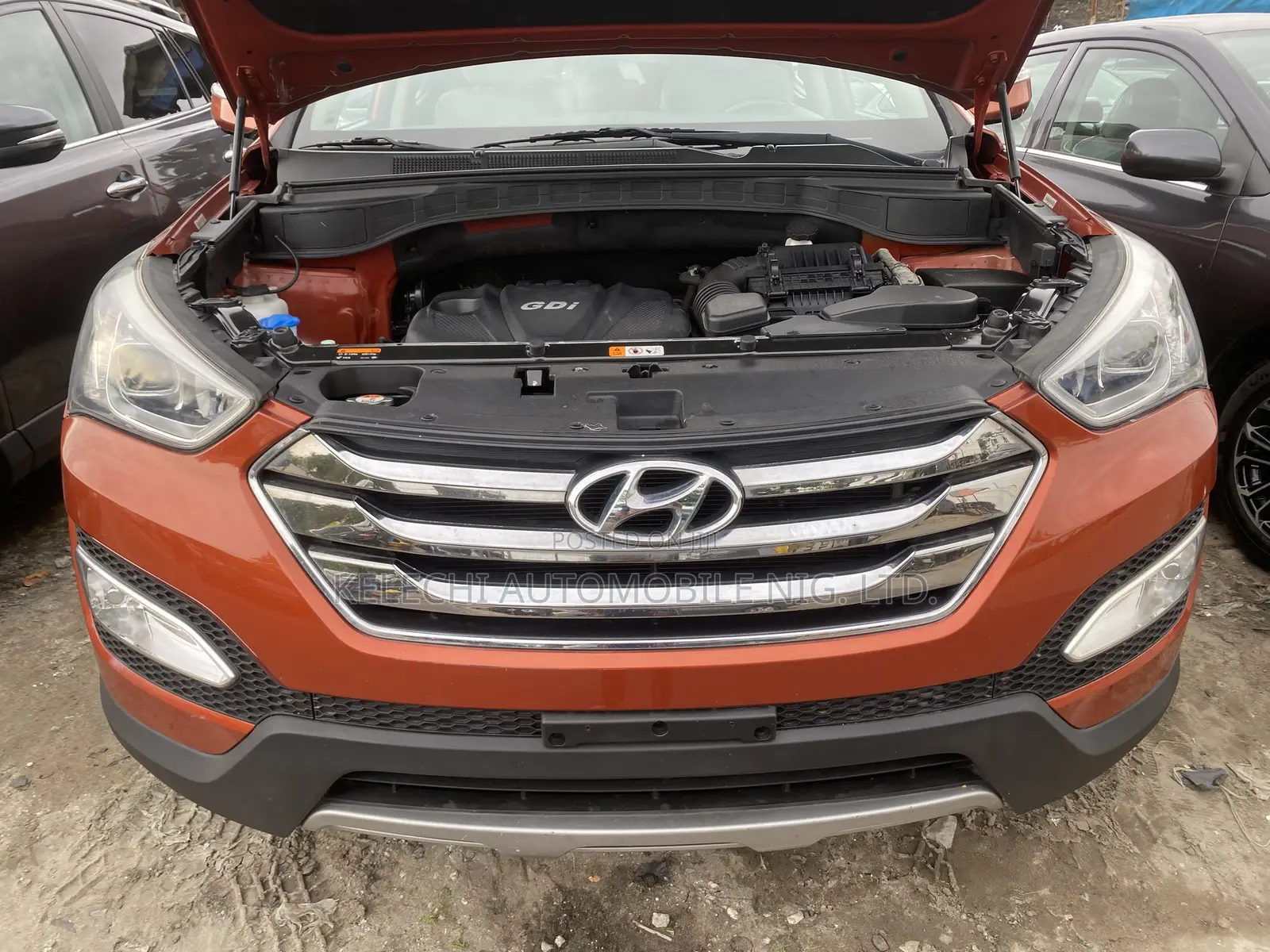 Hyundai Santa Fe 2014 Orange