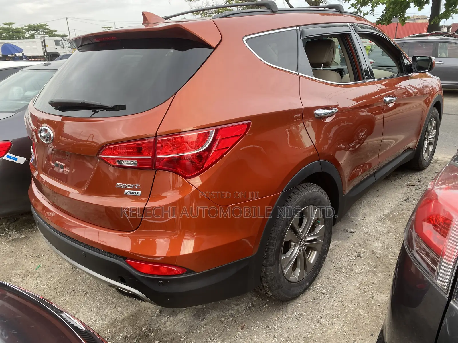 Hyundai Santa Fe 2014 Orange