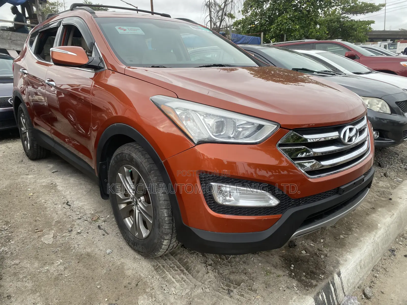 Hyundai Santa Fe 2014 Orange