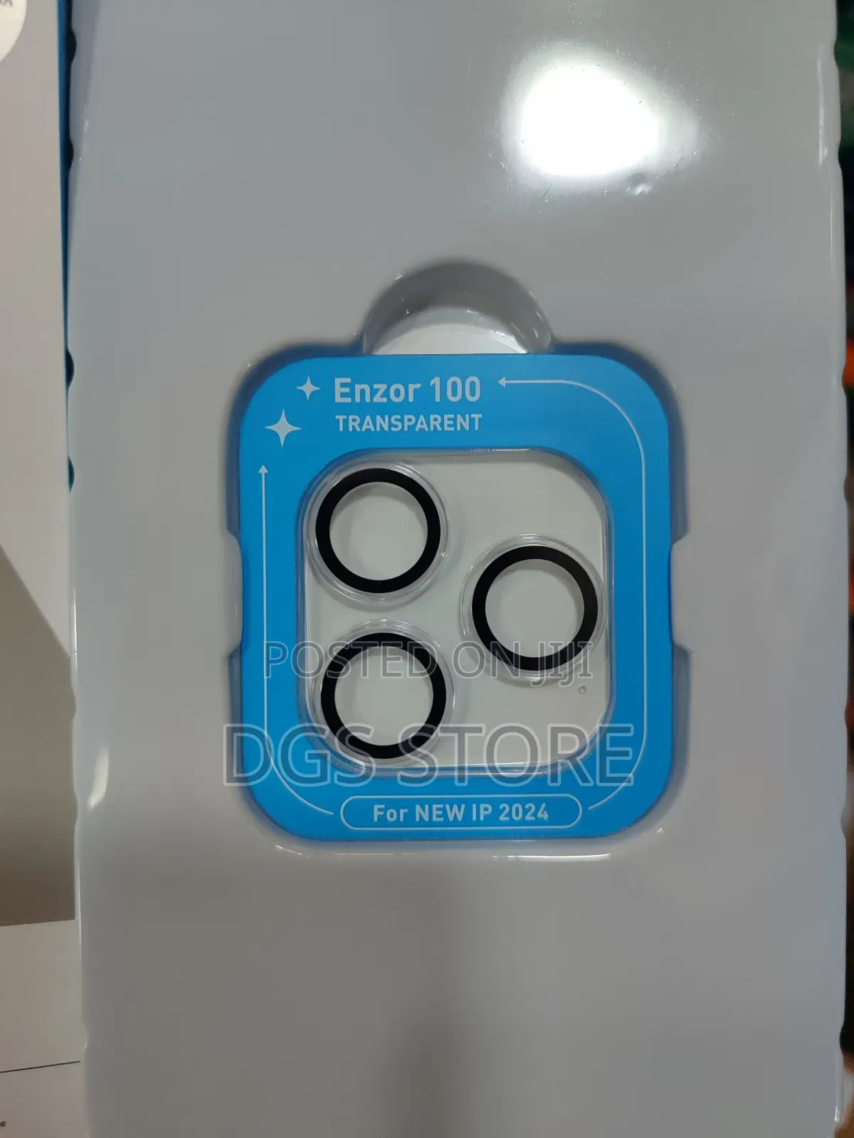 Kuzoom iPhone 16 Pro/Pro Max Clear Camera Lens Protector