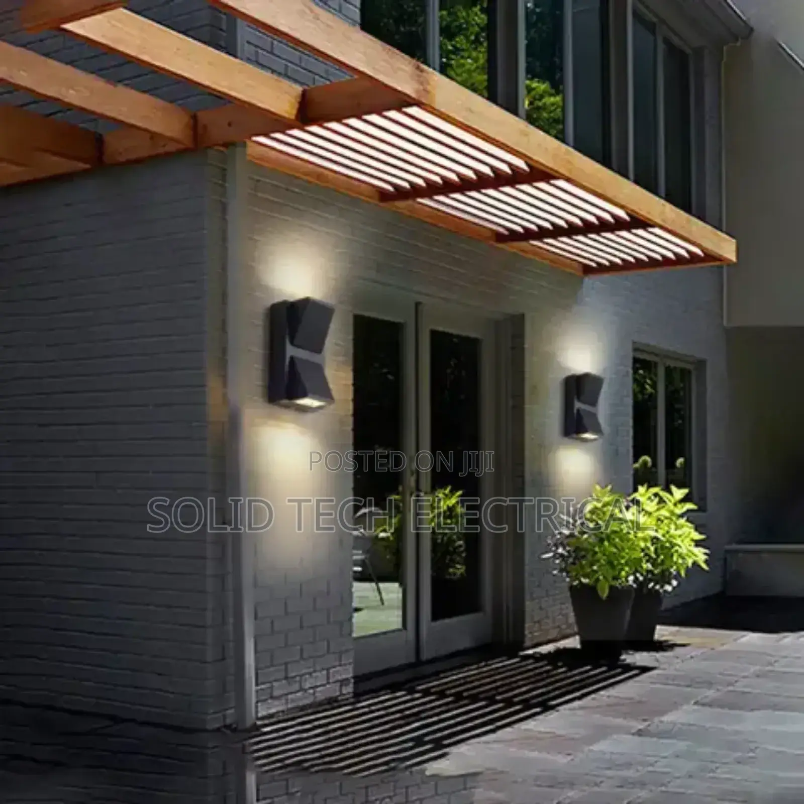 Outdoor Fence Wall Light Up and Down