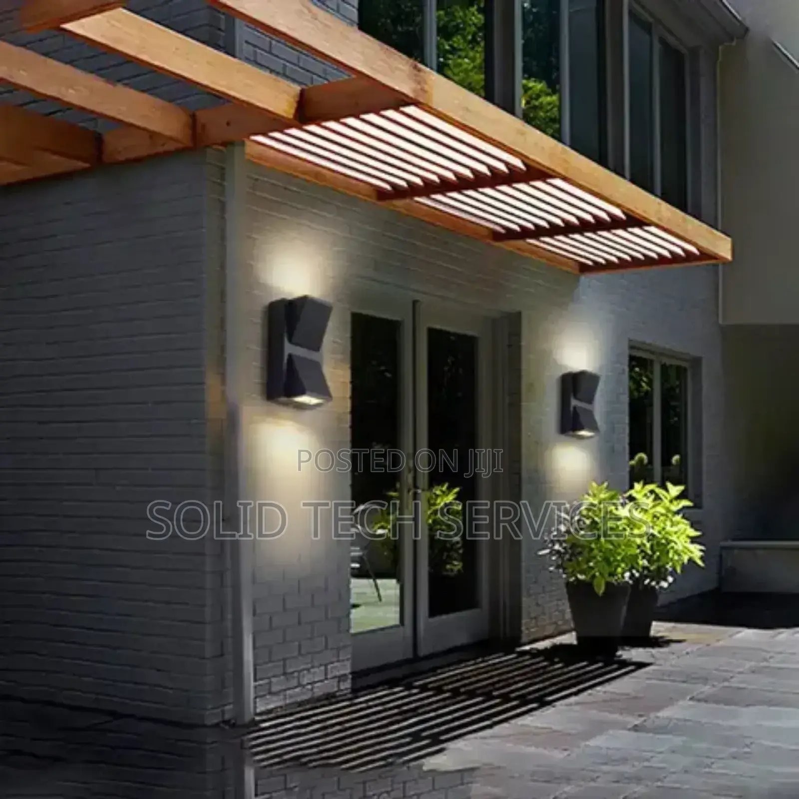 Outdoor Fence Wall Light Up and Down