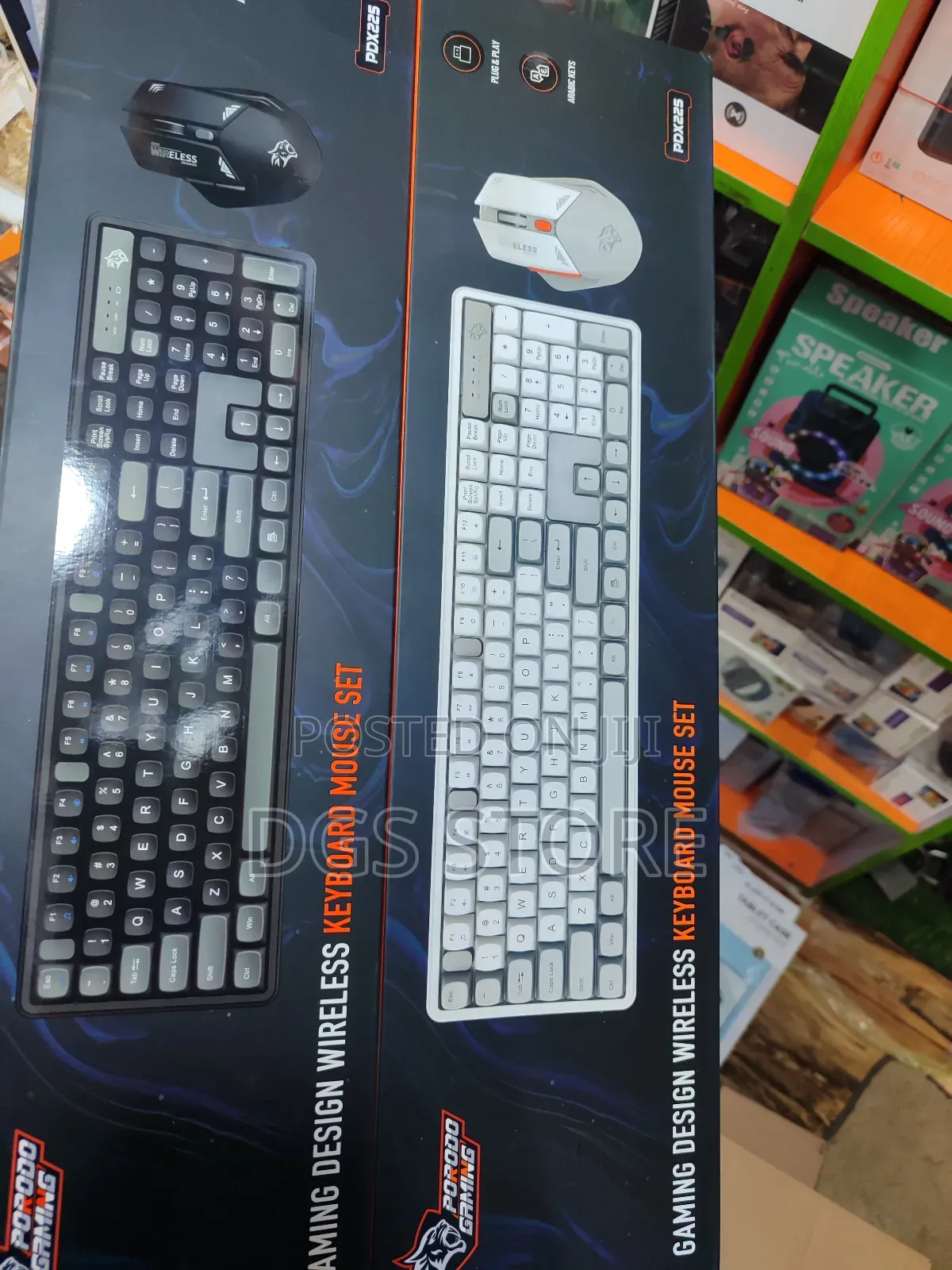 Porodo Gaming PDX225 Wireless Keyboard Mouse Set