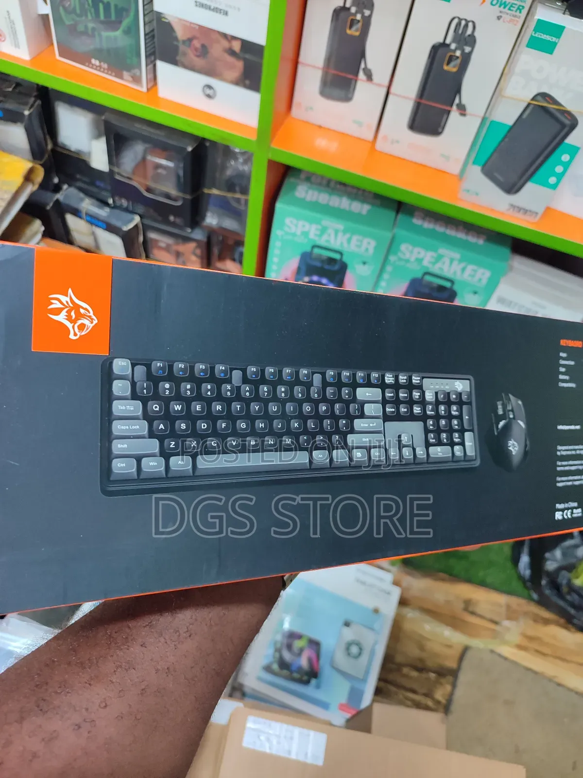 Porodo Gaming PDX225 Wireless Keyboard Mouse Set