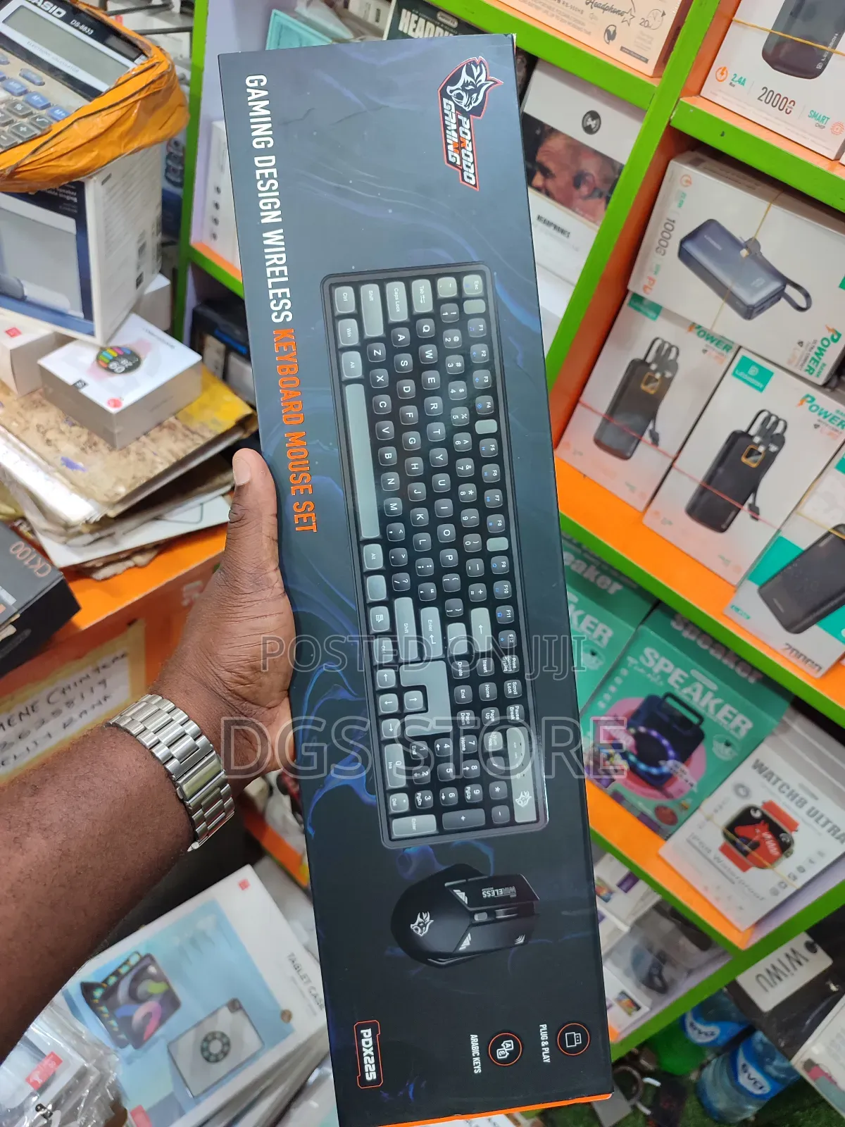 Porodo Gaming PDX225 Wireless Keyboard Mouse Set