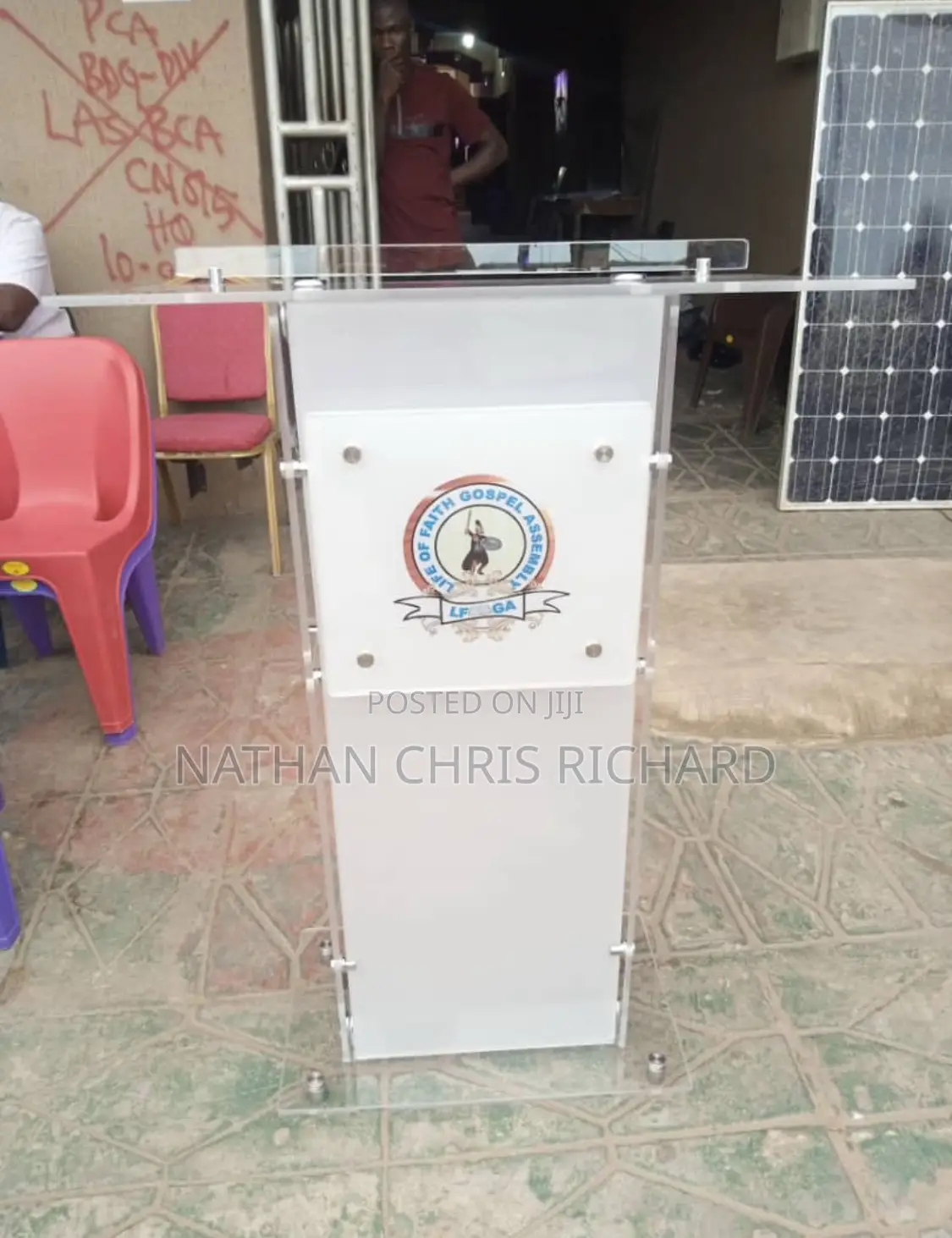High Quality Royal Acrylic Unbreakable Pulpit