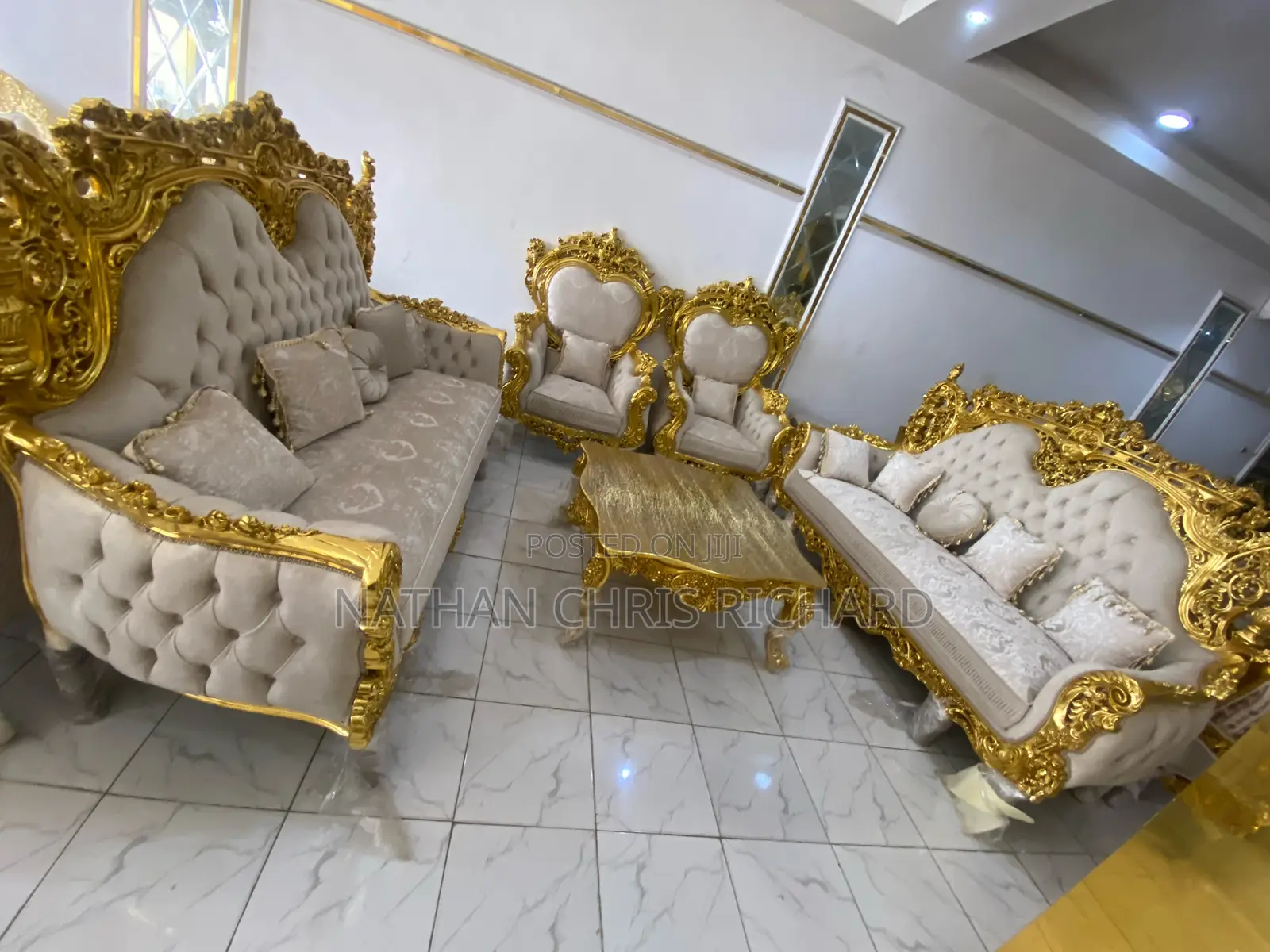High Luxury Royal Sofa Set