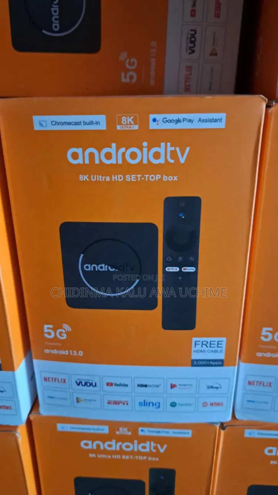 5G Android TV Ultra HD Set Top Box
