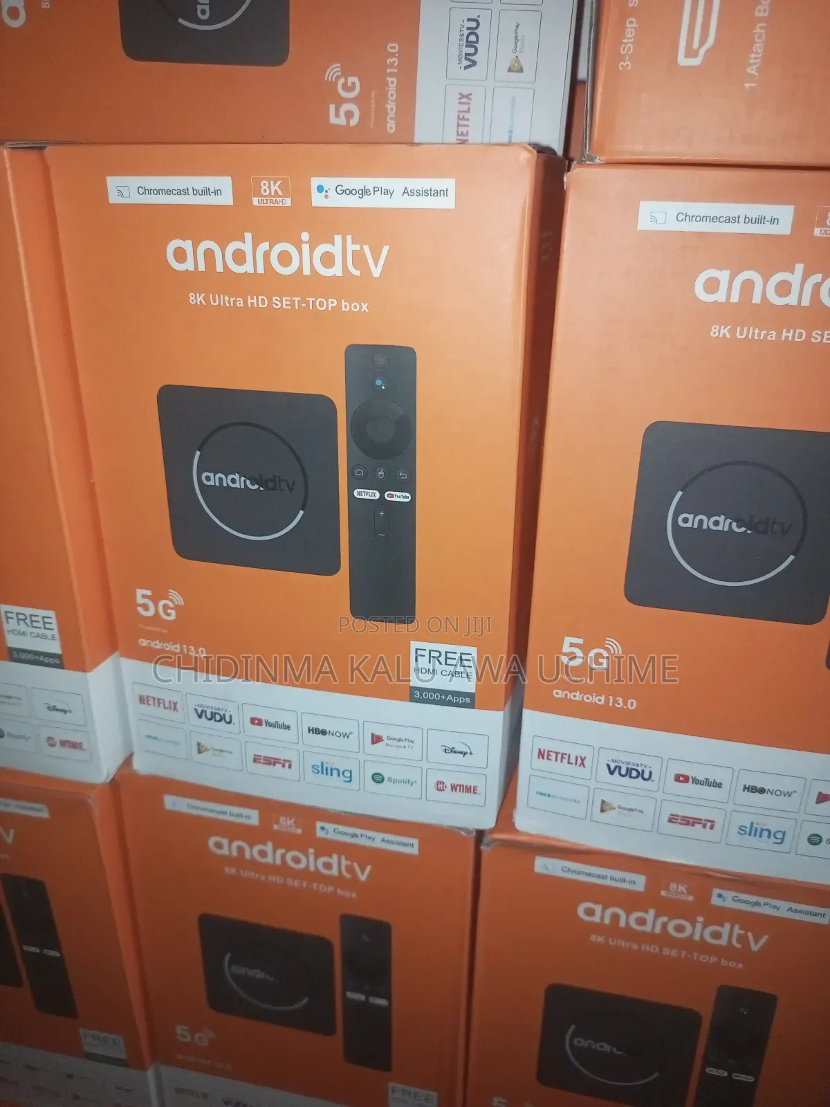 5G Android TV Ultra HD Set Top Box
