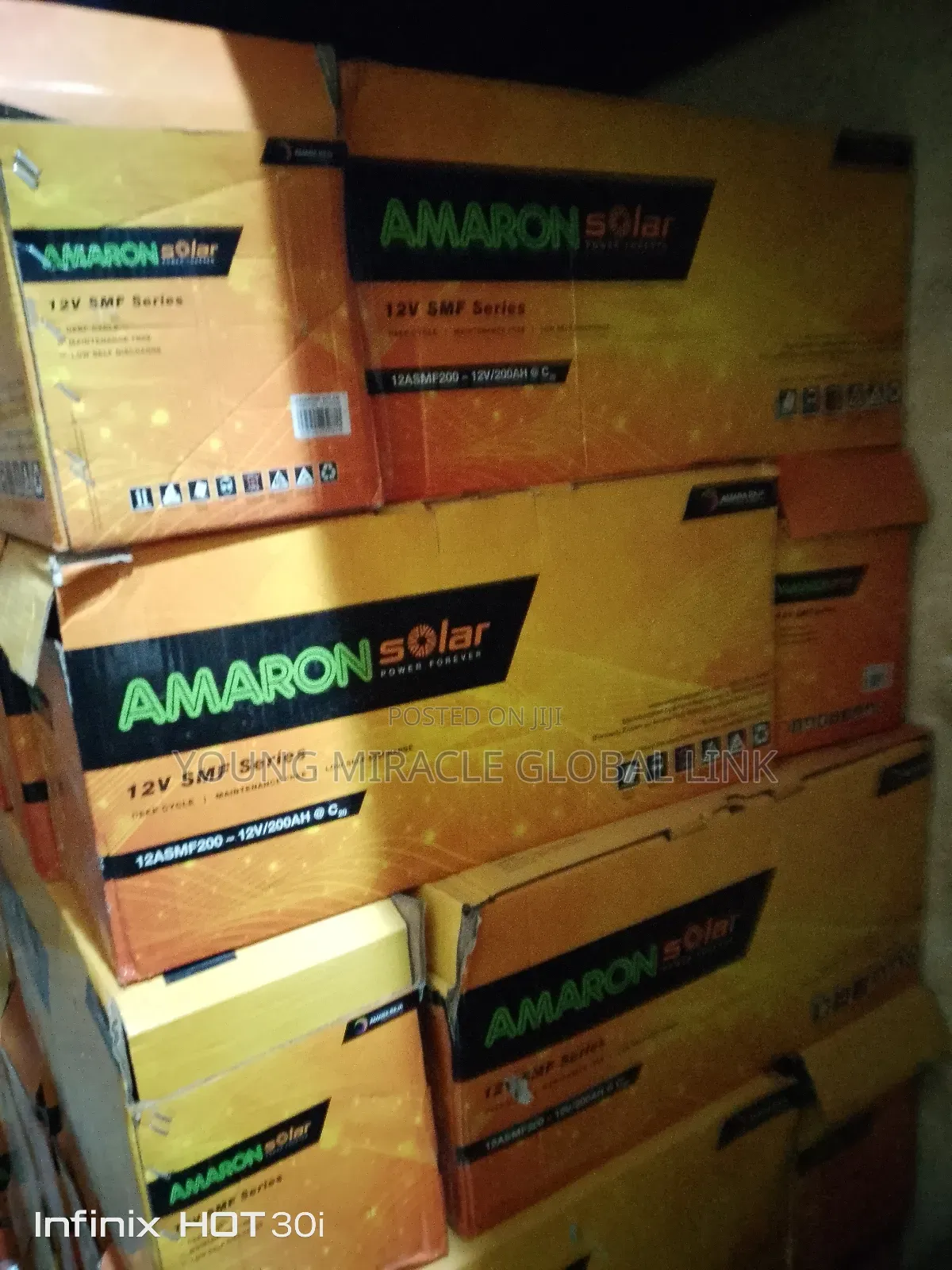 Amaron Solar Deep Cycle 200ah/12