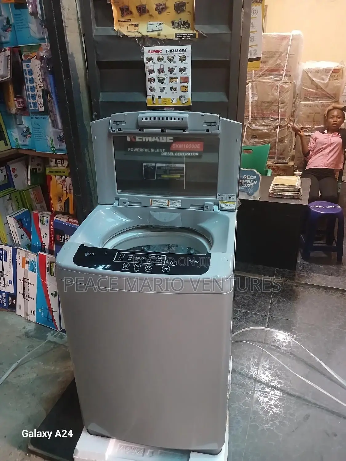 LG Quality Top Loader Automatic Washing Machine 13kg