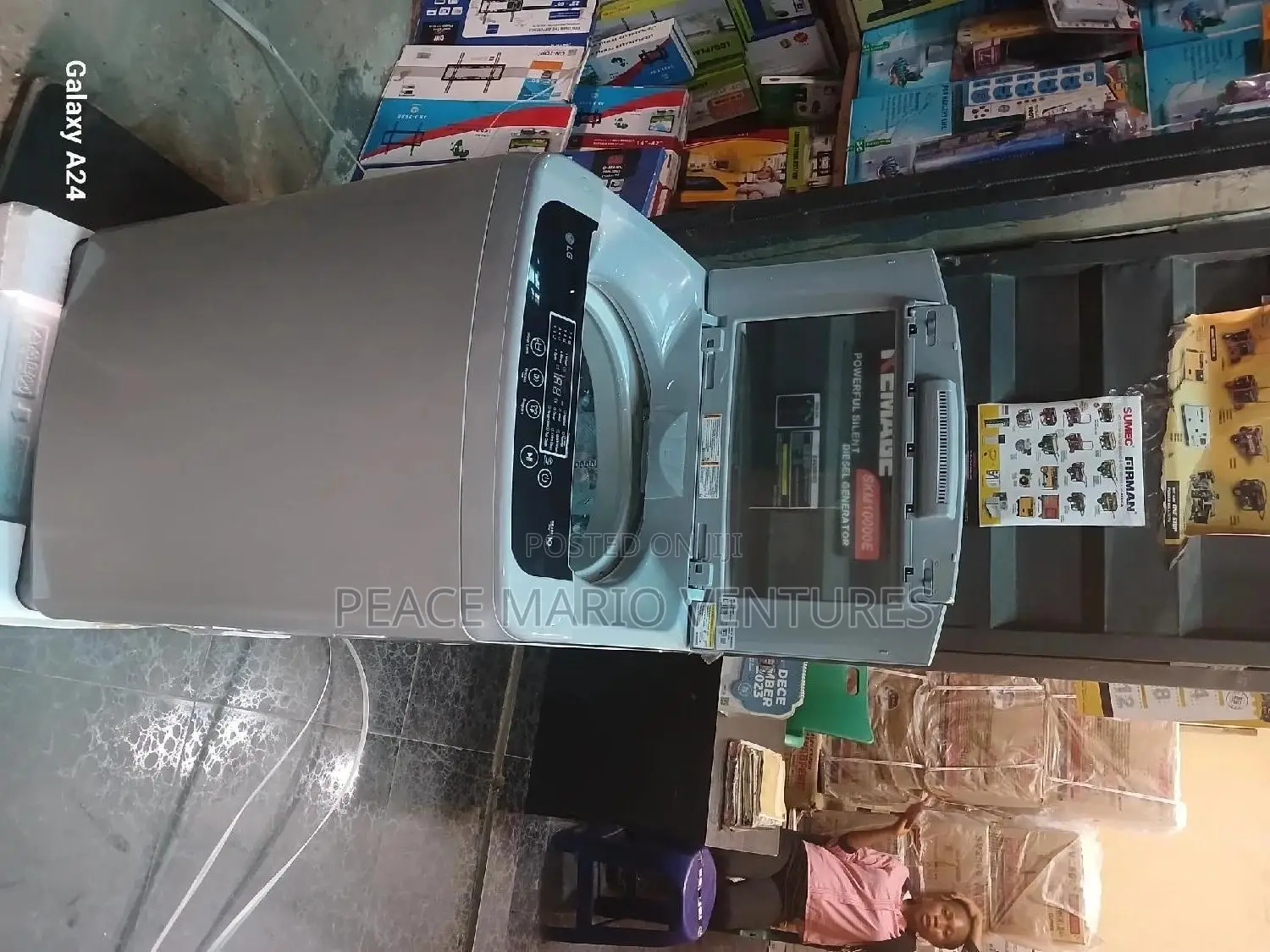 LG Quality Top Loader Automatic Washing Machine 13kg