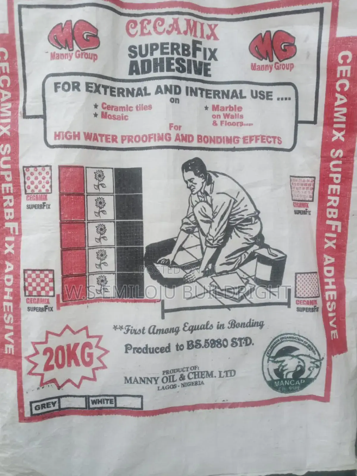 Cecamix Super Fix Adhesive Gum Cement
