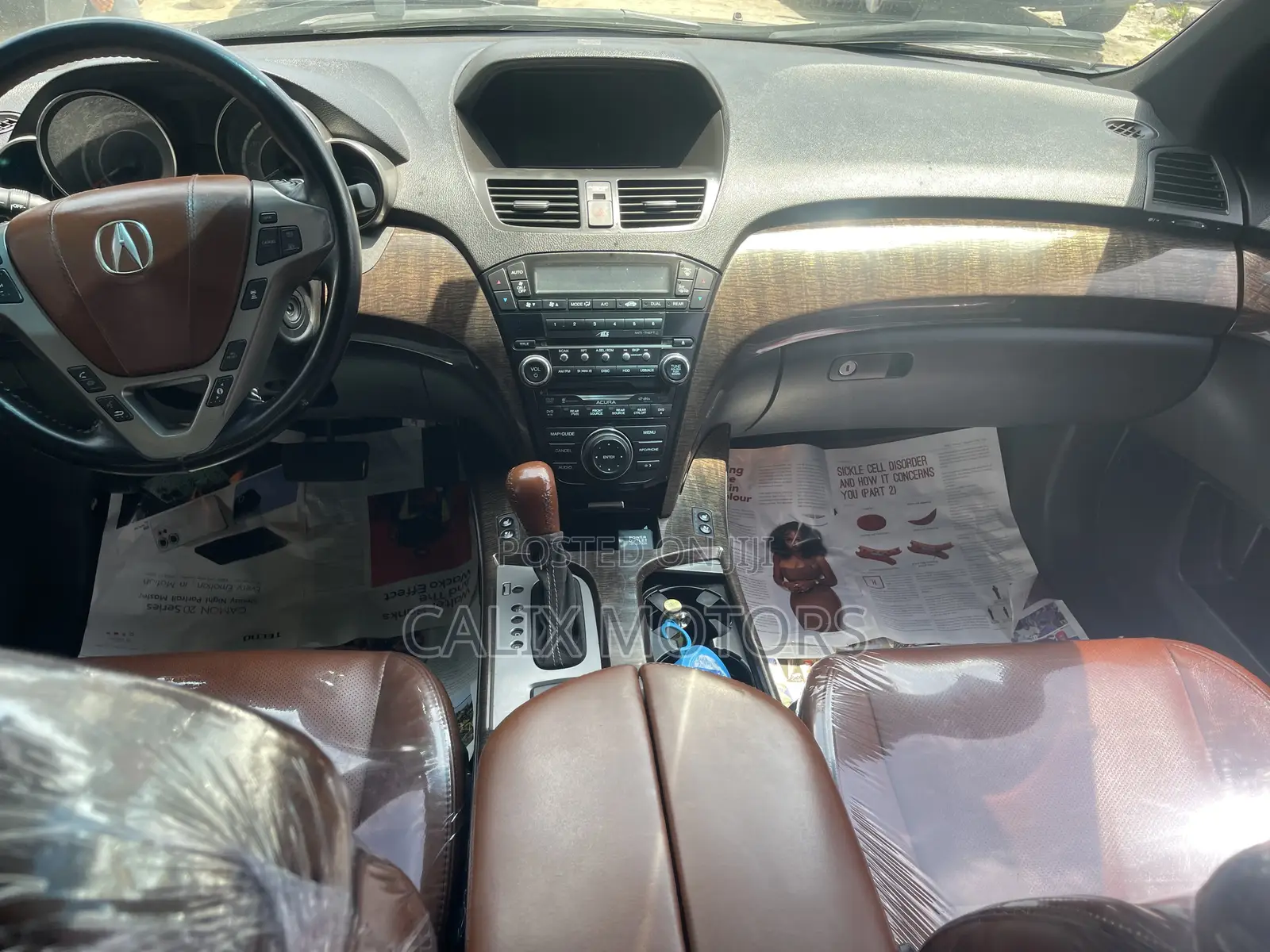 Acura MDX 2012 Brown