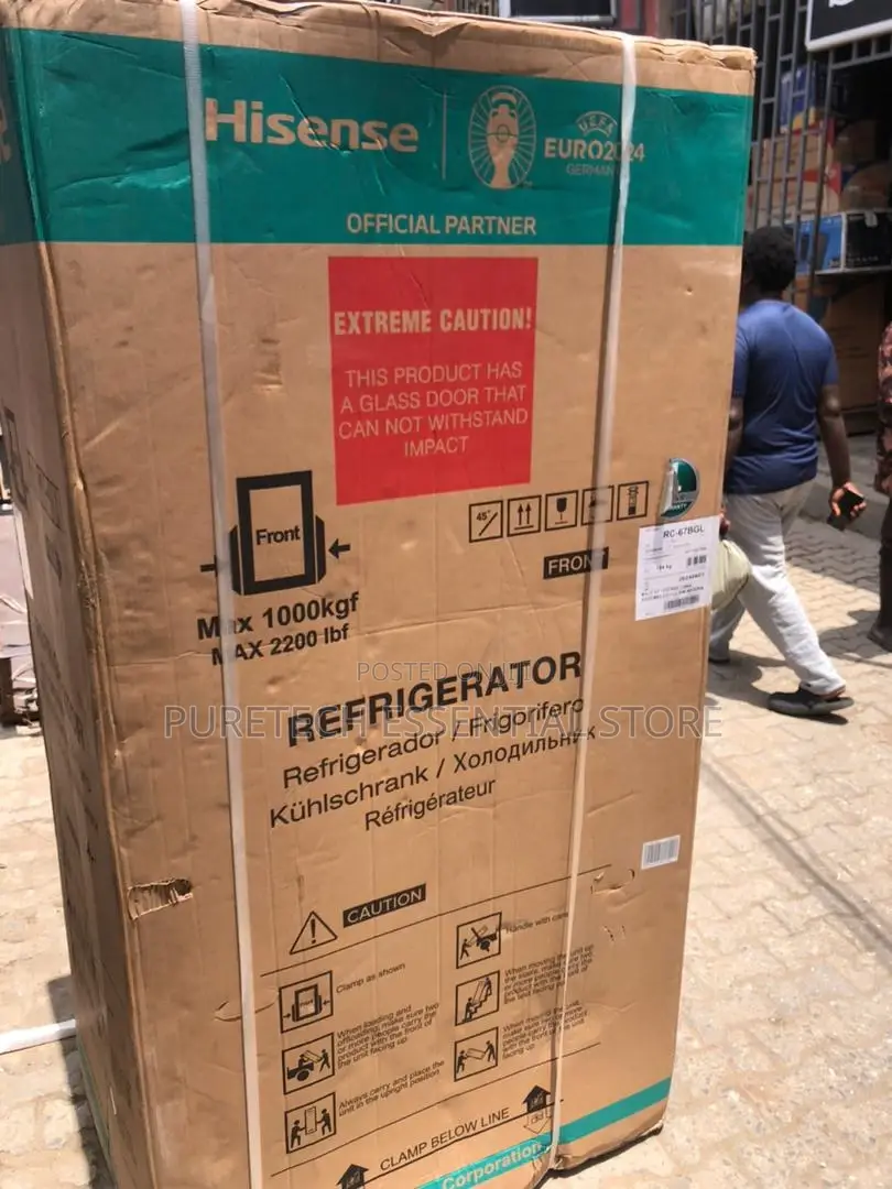 New Hisense Side by Side Refrigerator 67WSBG 514LITERS