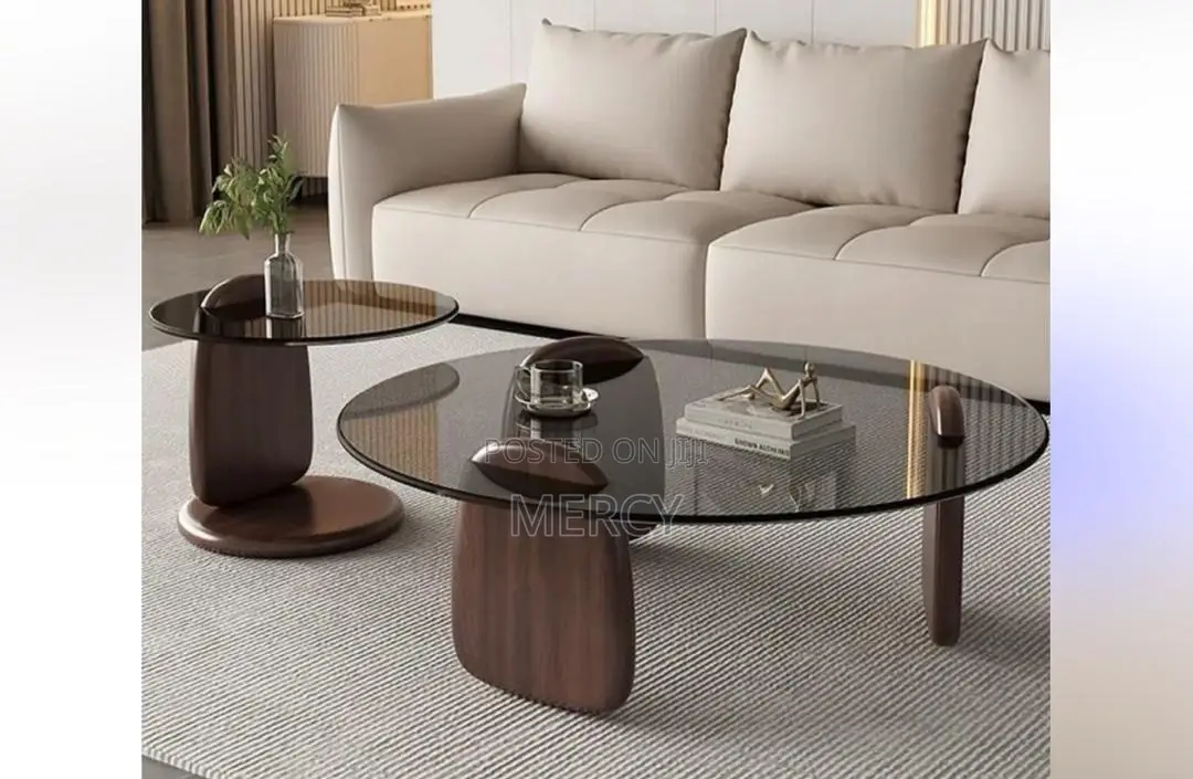 Quality Glass Table With Side