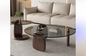 Quality Glass Table With Side