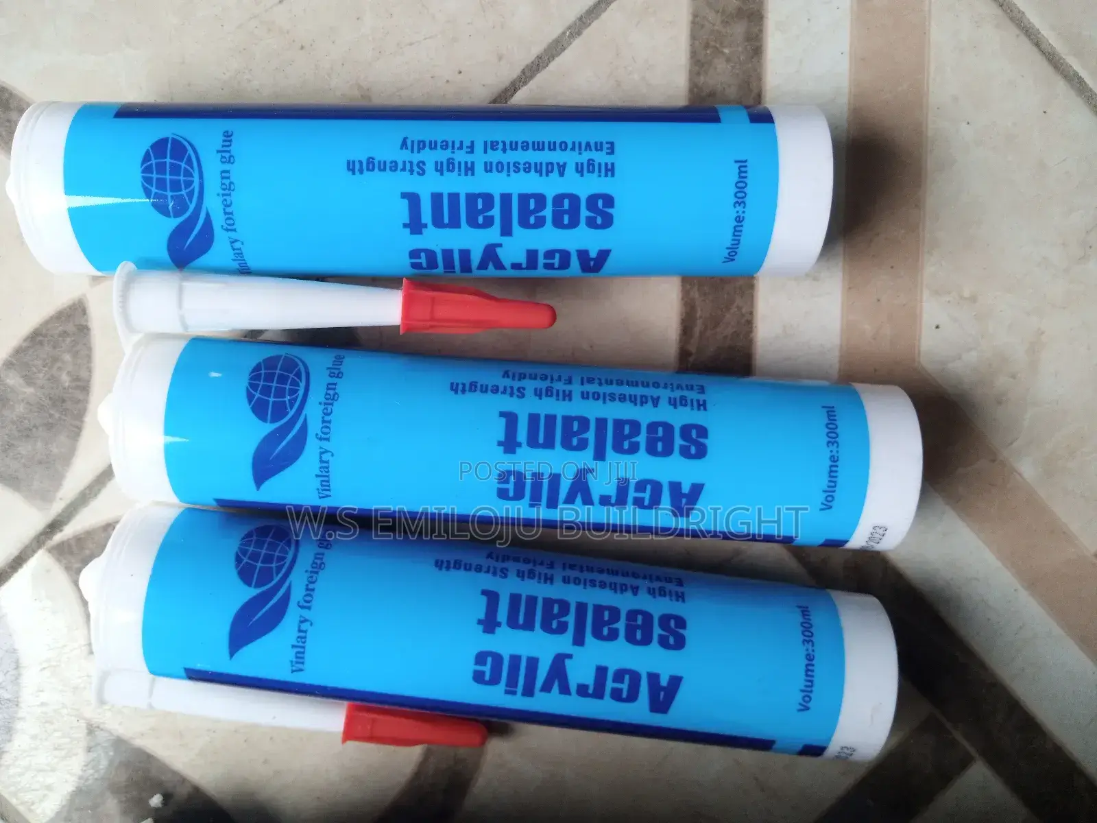 Acrylic Sealant High Adhesion High Strength Environmental.