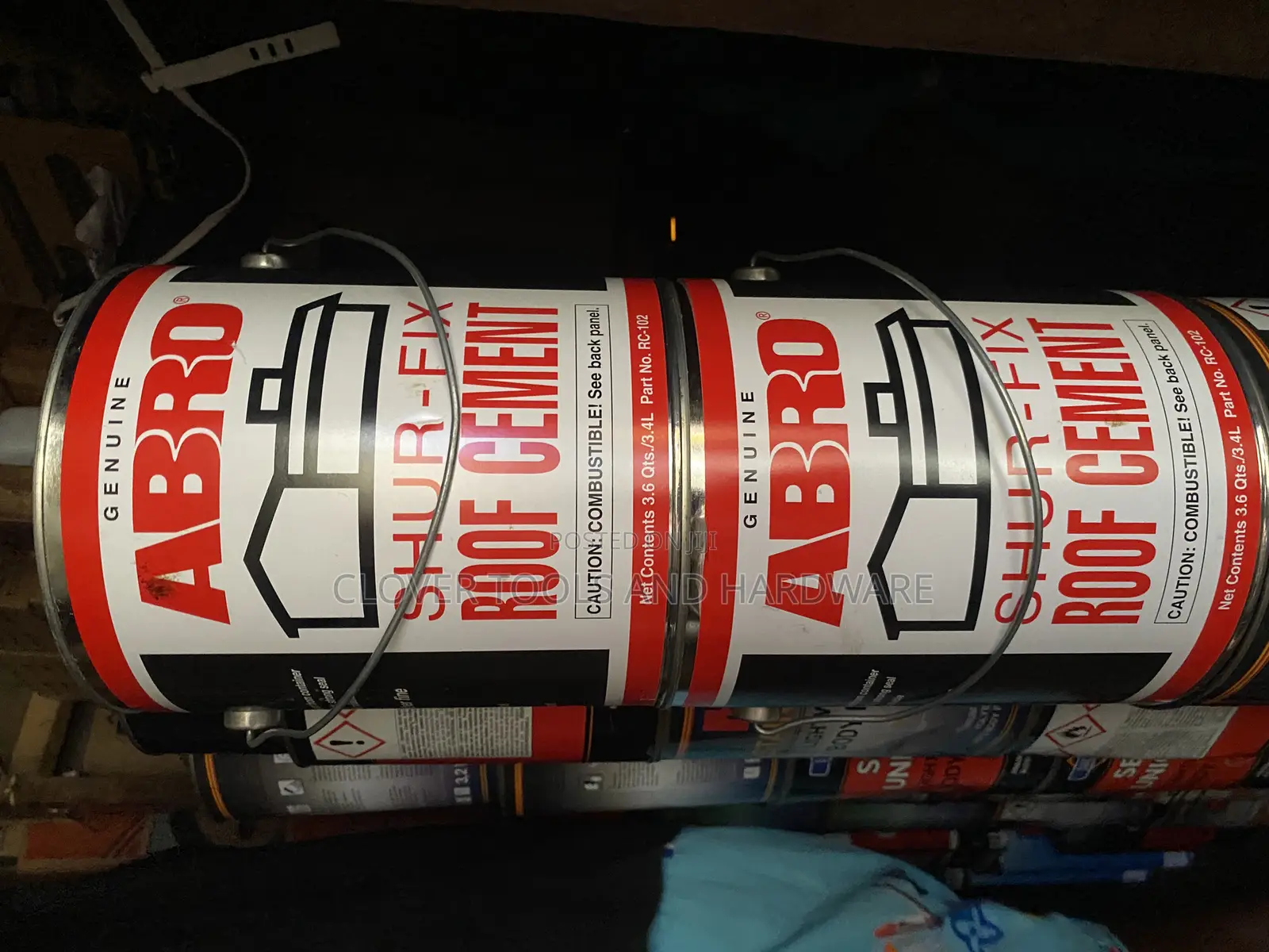 Abro Shur-Fix Roof Cement Waterproof Solution