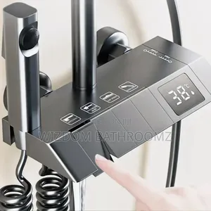 Temperature Display Paino Shower Set