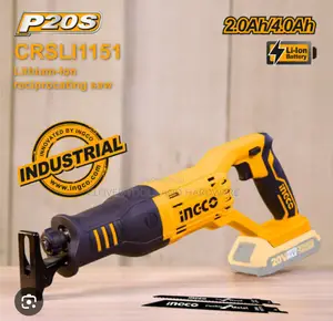 Cordless Reciprocating Saw Lithium Wood Metal PVC Cutting