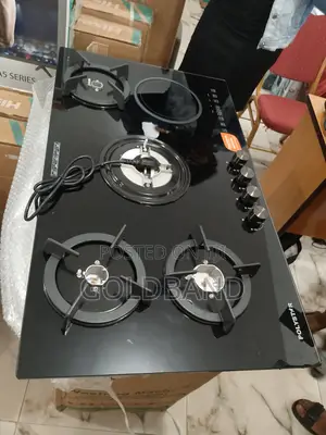 Highly Effective 4 Gas +1 Electric Polystar Inverter Hob
